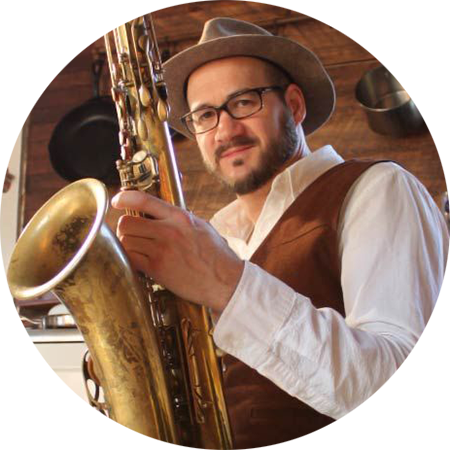 Saxophonist Jay Collins